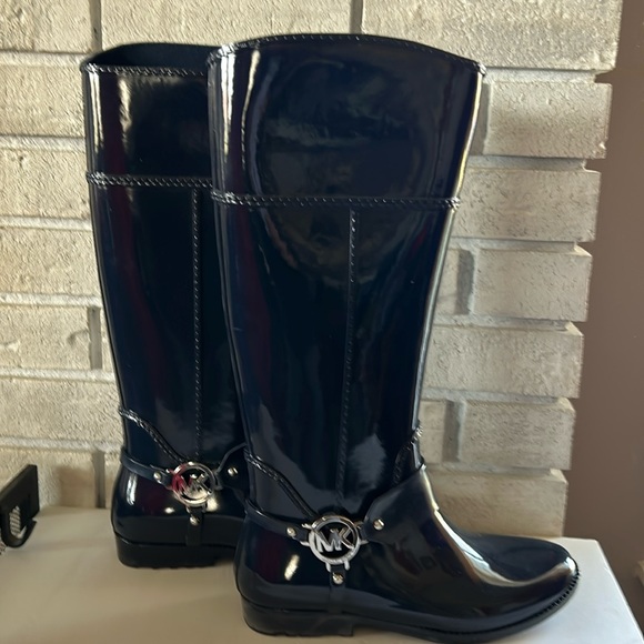 michael kors rain boots tall